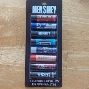 Hershey's Flavored Lip Balm 8-Pack - Assorted Candy Flavors NWT NIP